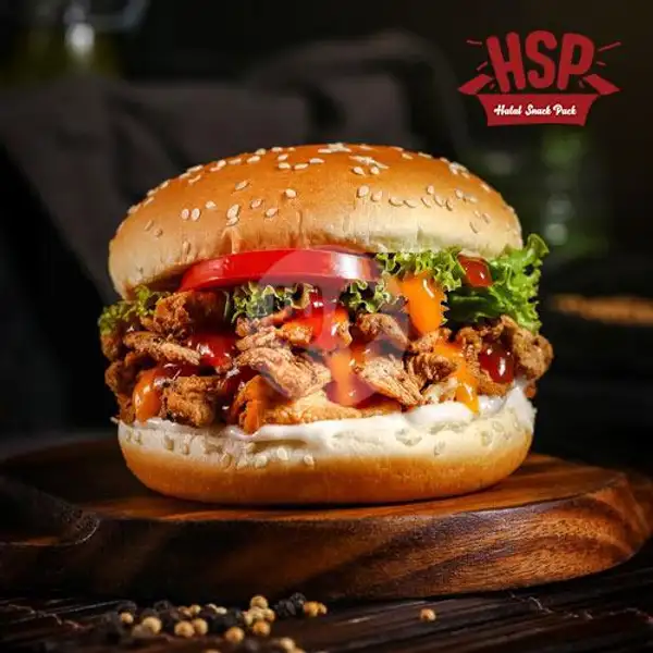HSP Chicken Burger | HSP (Halal Snack Pack), Petojo Utara