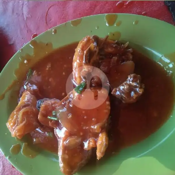 Ayam Saus Tiram | Riana Jaya Sea Food 18 Ayam Kremes, Lingkar Utara