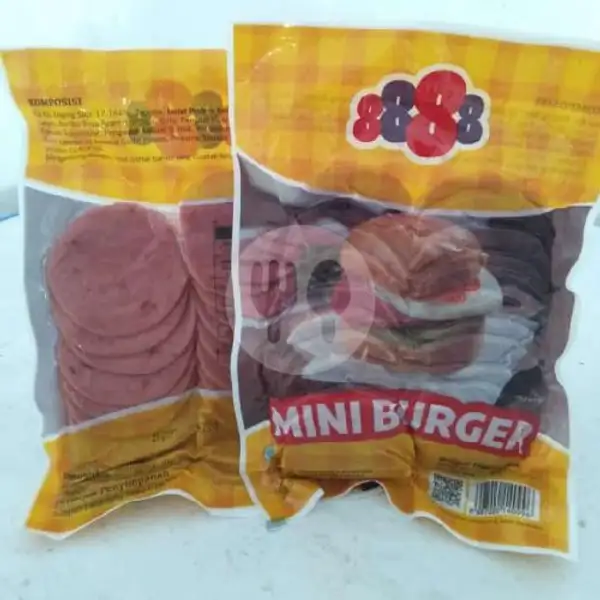 Mini Burger 8888 | Rumah Berkah Frozen