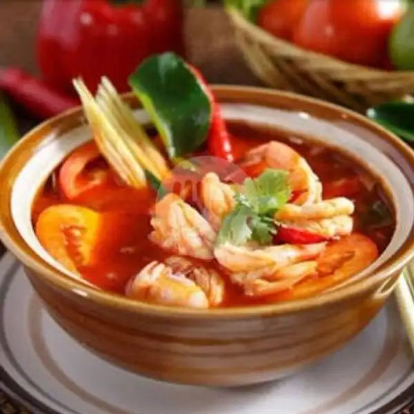 Tomyam seafood | Soup Ikan 66 Golden King Foodcourt, Bengkong