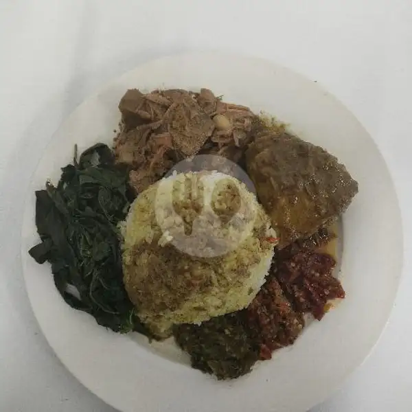 Nasi Padang Ayam Rendang | Nets Kuliner, Masakan Padang Pedas, Sidakarya