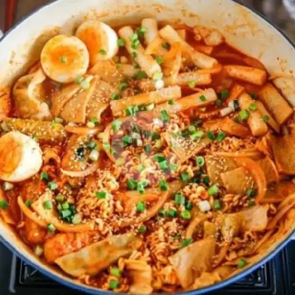 Rabokki + Baso Seafood /sosis | Dimsum Starkitchen24, Contong Timur