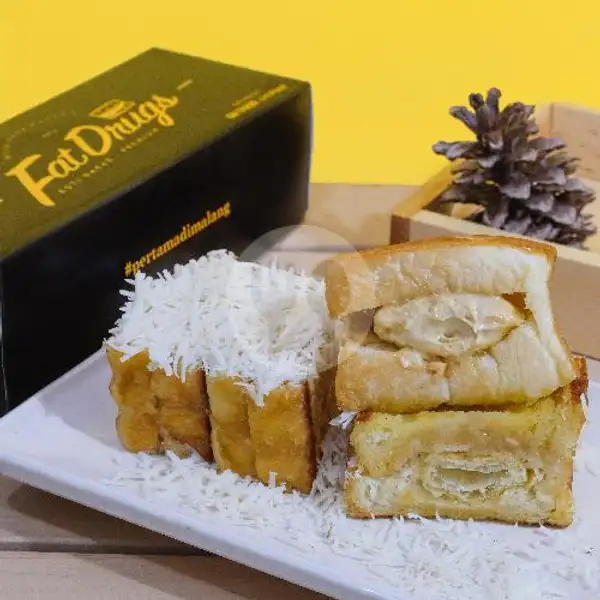 Tiramisu Keju | Fat Drugs Roti Bakar Premium, Lowokwaru
