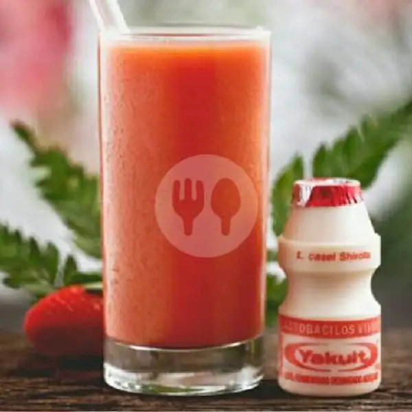 Strawberry Mikult(Milk Yakult) | Kedai Agifa, Sidorejo