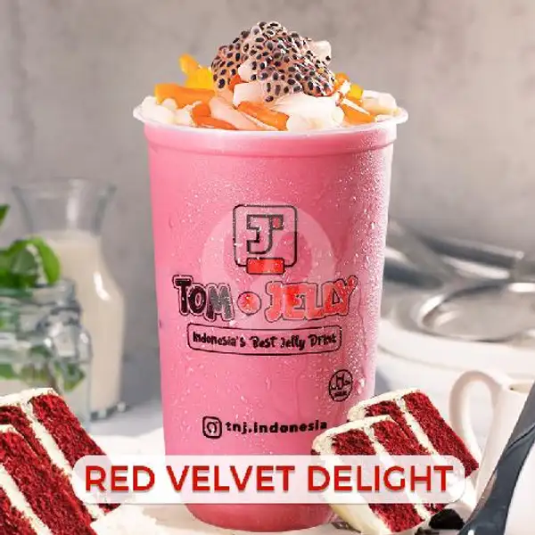 Red Velvet Delight | Minuman Tom And Jelly, Kezia