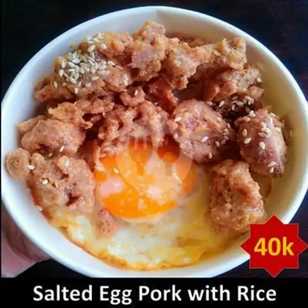 Salted Egg Pork (Nasi) | Porky Brothers, Boxx In