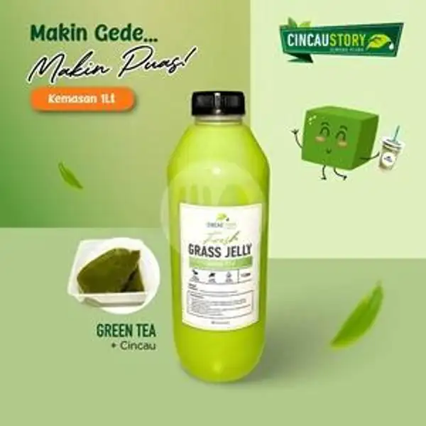 1 Liter Cincau Greentea | Cincau Story 2, Mall Olympic Garden
