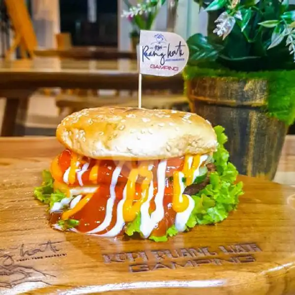 Burger JA | Kopi Ruang Hati, Gamping