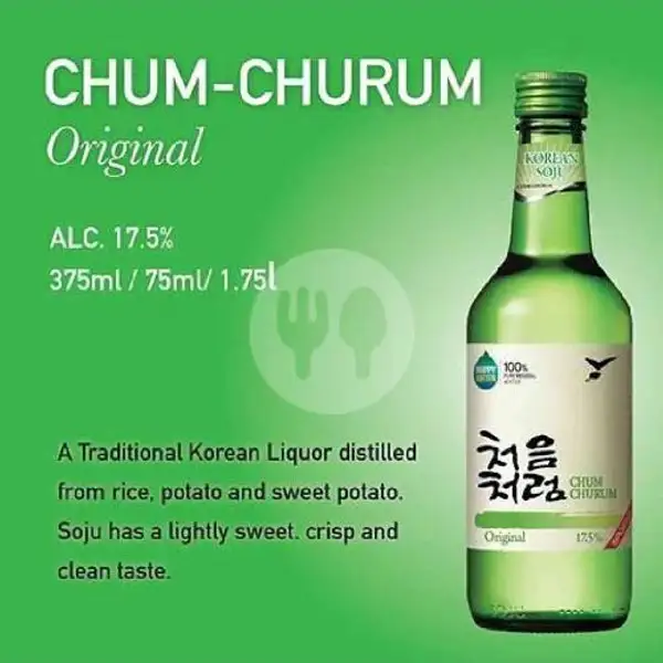 Soju Chum Churum Original + Free Yakult | Arnes Beer Snack Anggur & Soju