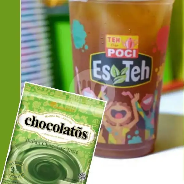 Es Teh Poci Chocolatos Matcha Latte | DD Teh Poci, Denpasar