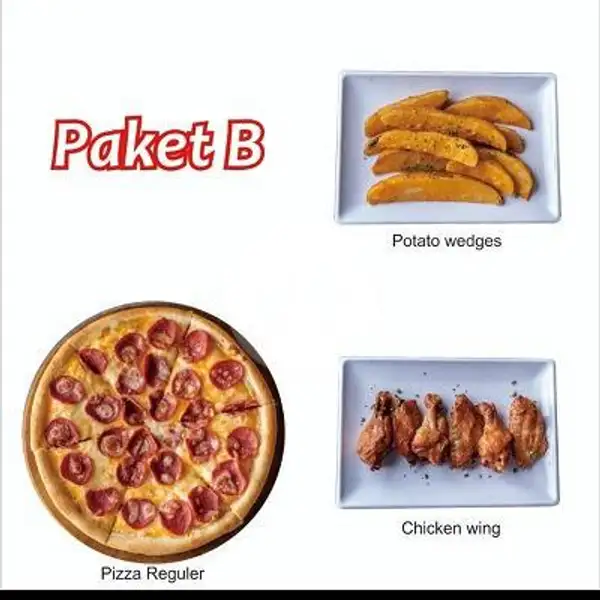 Paket Combo B | Pizza Boxx, Kahfi