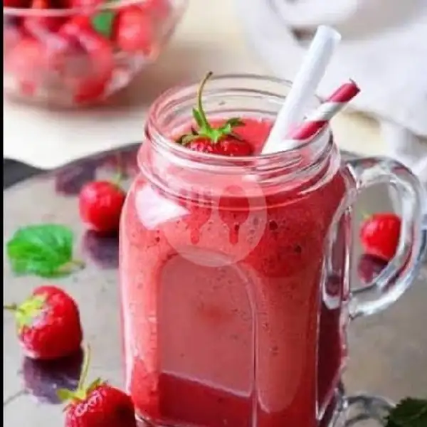 Jus Strawberry | Happy Food's, A. Asyhari