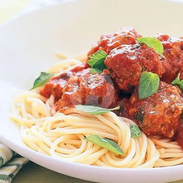Spaghetti Bakso Bolognese | Jajanan si Jun