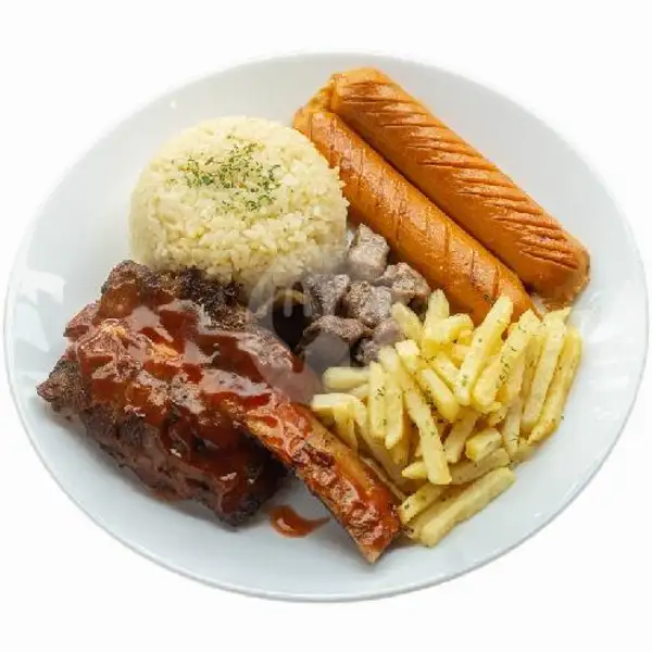 Single Platter | Beef Haus Steak and Ribs Arifin Ahmad, Pekanbaru