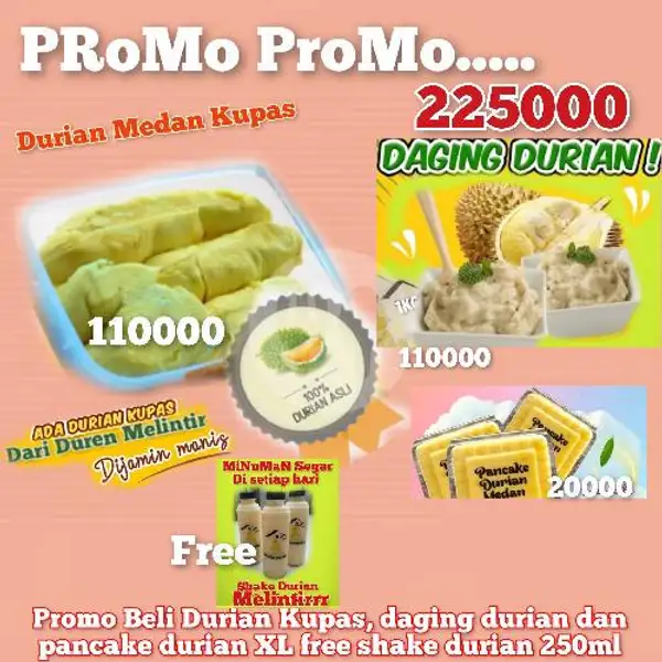 Paketan Durian Promo | Duren Melintir