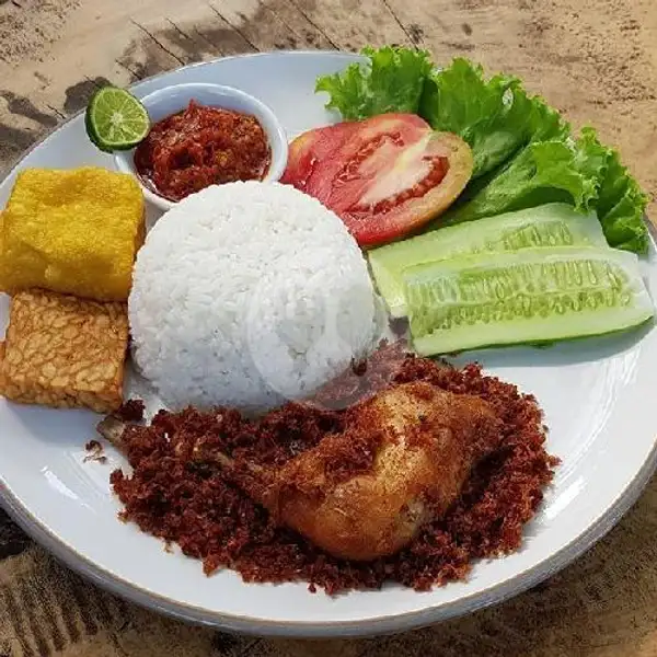 Nasi Ayam Goreng Komplit | Warung Nasi Joss, Babakansari