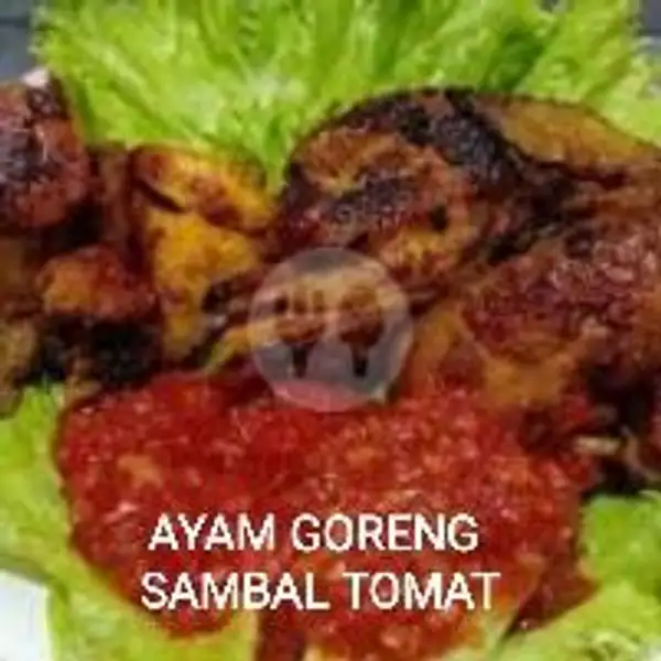 Ayam Bakar Sambel Tomat + Tahu/tempe + Nasi Putih + Es Teh | BAKSO MERCON 99, Depan Kolam Renang