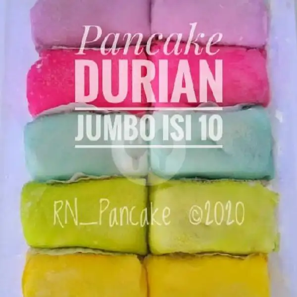 Pancake Durian Jumbo isi 10 | Rn Pancake Durian 2, Sako