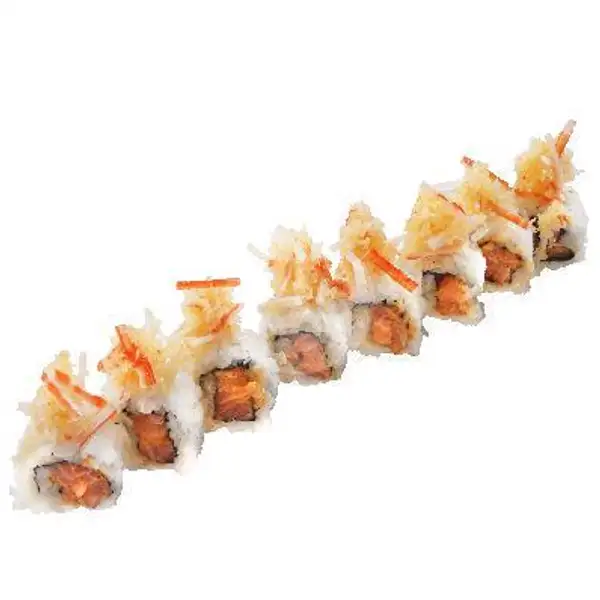 Supreme Crispy Spicy Salmon Roll | Genki Sushi, Grand Batam Mall