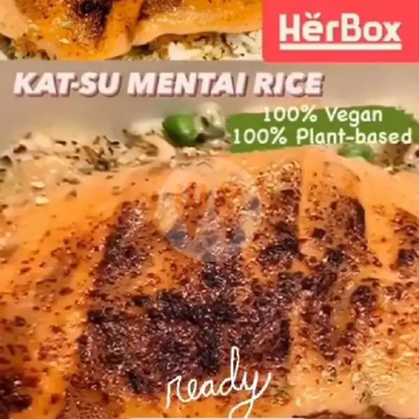 Mentai Katsu Rice - Vegan Vegetarian Ricebox | Herbox Vegan Vegetarian Plantbased, Greenvil