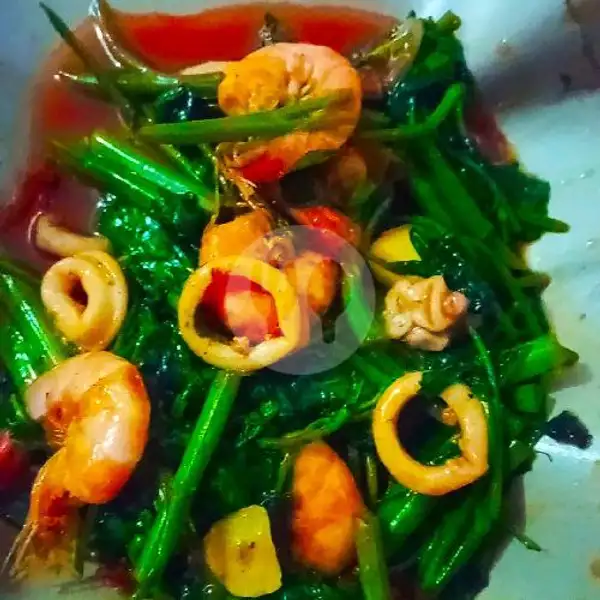 Cah Kangkung Seafood | Seafood Dan Ayam Bakar Hanna, Hayam Wuruk
