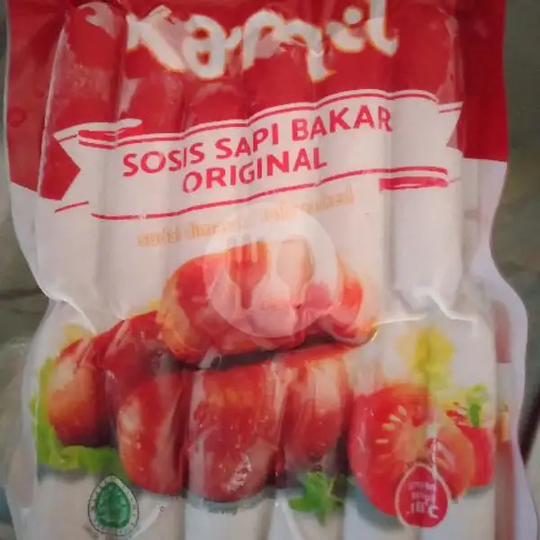 Kamil Sosis Sapi Bakar Mini | Moms Ike Frozen Food