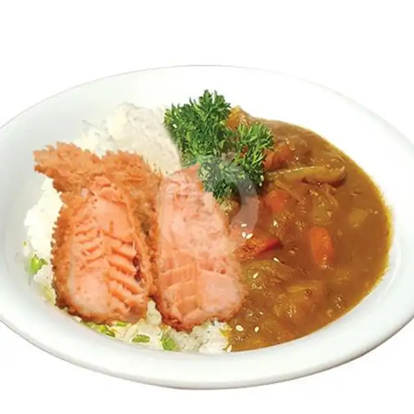 Salmon katsu curry rice | Sushi Kawe, Denpasar