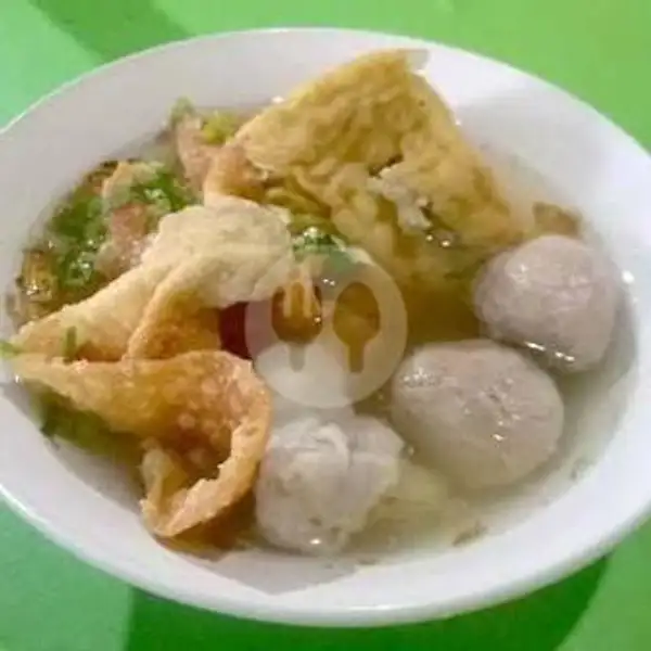 Bakwan Kawi + Bakso Goreng... | Bakwan Kawi Bu Jarwani, Food Court UGM Baru