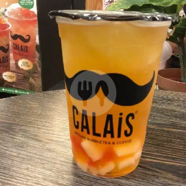 Peach Green Tea REGULAR | Calais, Ciputra Mall