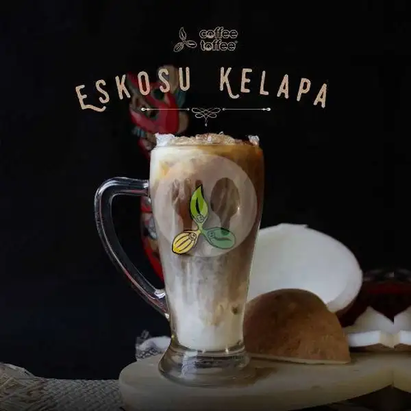 Es Kopi Susu Kelapa | Coffee Toffee, Gasibu