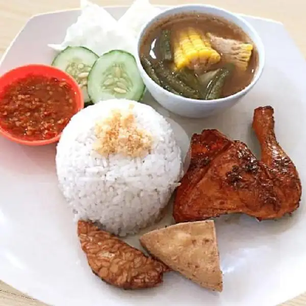 Paket Hemat D Bakar | Ayam Goreng Karawaci, Dempo