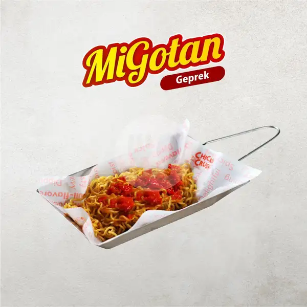 Migotan Geprek Cabe 4-6 | Chicken Crush, Tendean