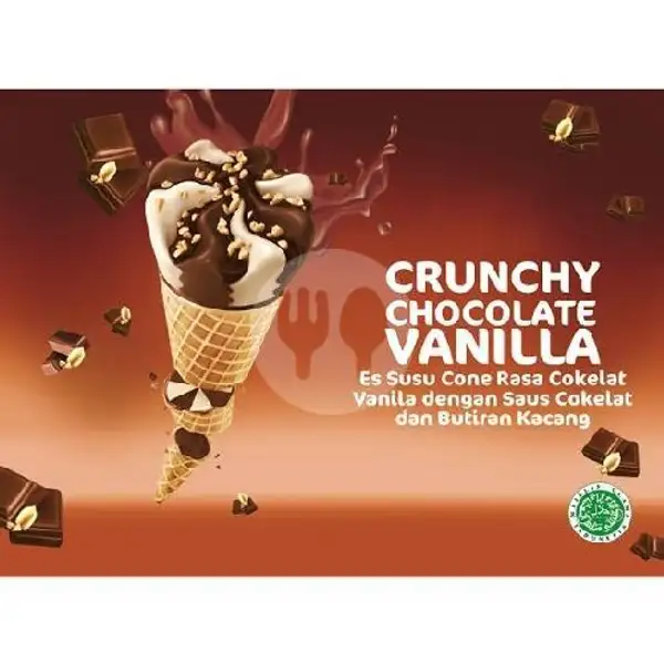 Crunchy Chocolate Vanilla | Toko 25 (Es Krim Joyday), Kaliwates
