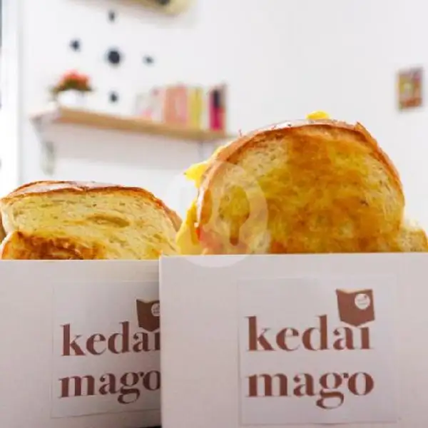 Toast Mago Strawberry / Roti Bakar | Kedai Mago