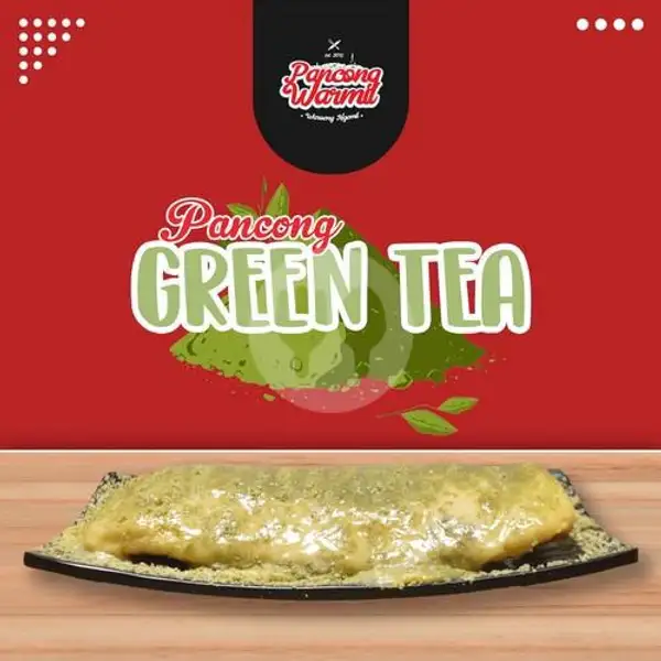 Kue Pancong Green Tea (Loyang) | Pancong Warmil (Waroeng Ngemil), Suhat