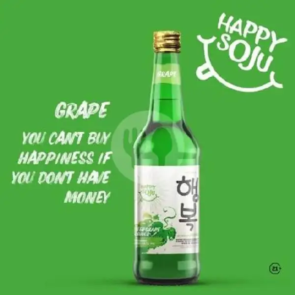 Happy Soju Greengrape | Beer & Co, Seminyak