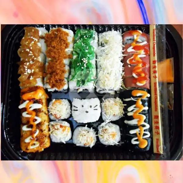 Excited Pack (40 pcs) | Oishii Sushi