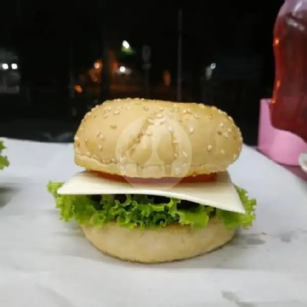 Burger Ayam + Keju | Burger Kitty, Panglima Aim