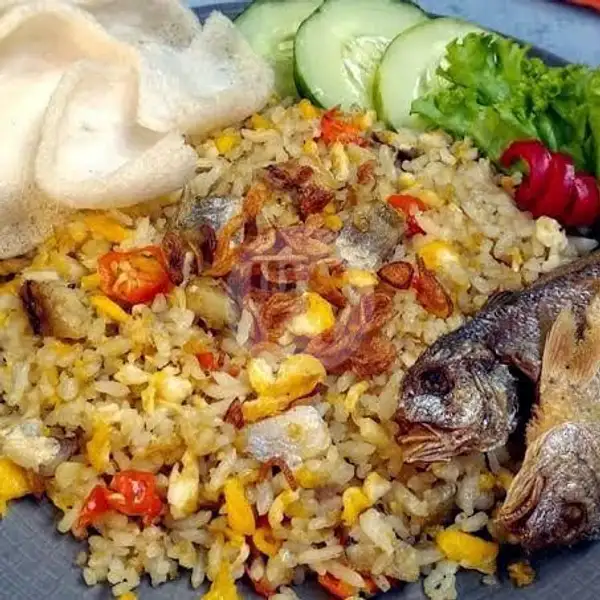 Nasi Goreng Telor Ikan Asin | Indo Kuliner 029 Seafood,  Tukad Yeh Aya