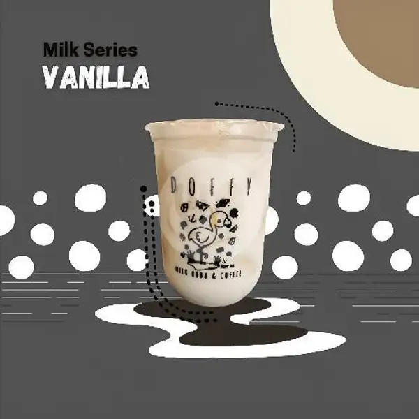Susu Vanilla (Regular) | Doffy (Milk Boba & Coffee) Di Samping Angkringan Mas Tumin M. Yamin Samarinda