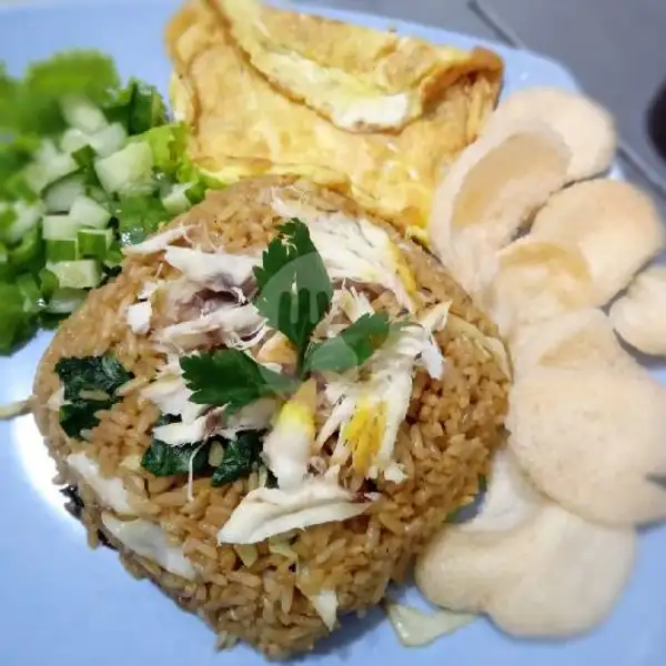 Nasi Goreng Ayam Suir + Telur + Kerupuk | Kawaii.lpg ricebowl, Jalan Kamboja