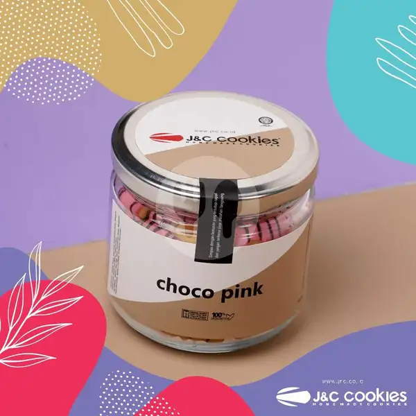 Choco Pink Kaca | J&C Cookies, Bojongkoneng