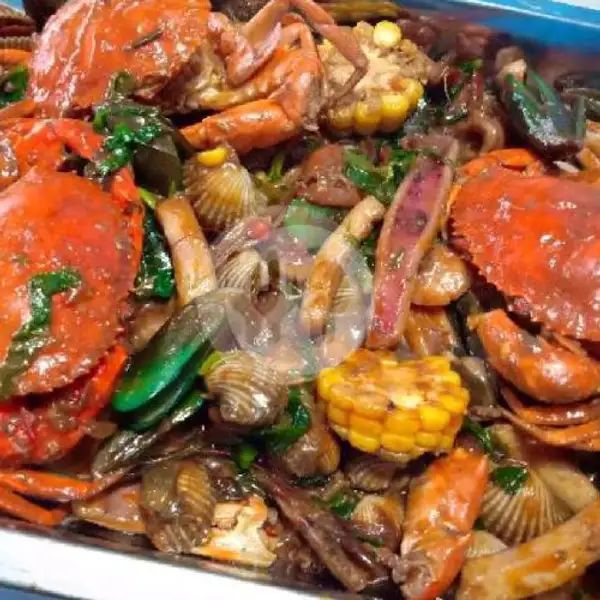 Paket Komplit 1 Uk M | Seafood Mangandar, Katapang