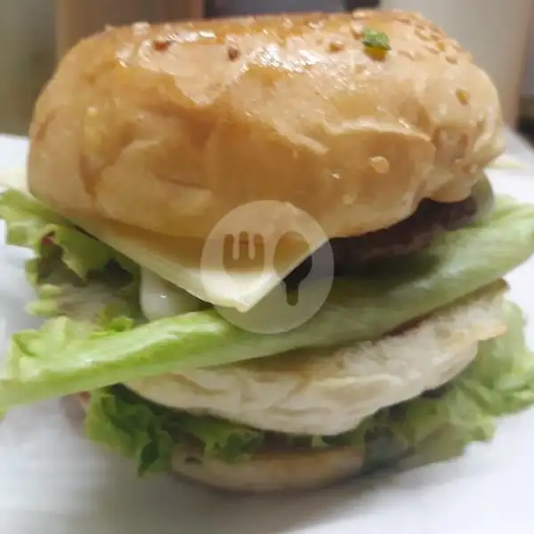 Double Chicken Burger | Kebab Turki And Friend's, Rawalumbu