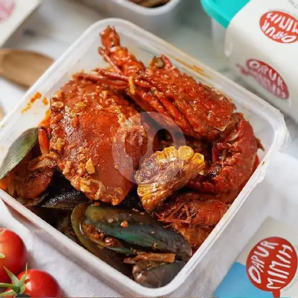 Paket Mix Hemat Lobster + Kepiting + K. Ijo | Seafood Jontor Nia, Mulyorejo