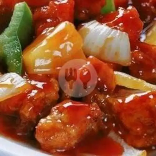 Ayam Goreng Asam Manis | Nova Chinese Food, Gunung soputan