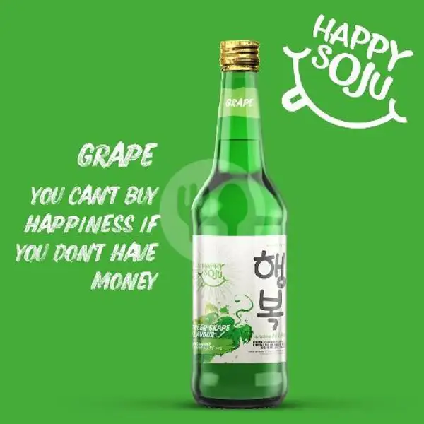 Happy Soju Green Grape 360ml | Buka Botol Green Lake