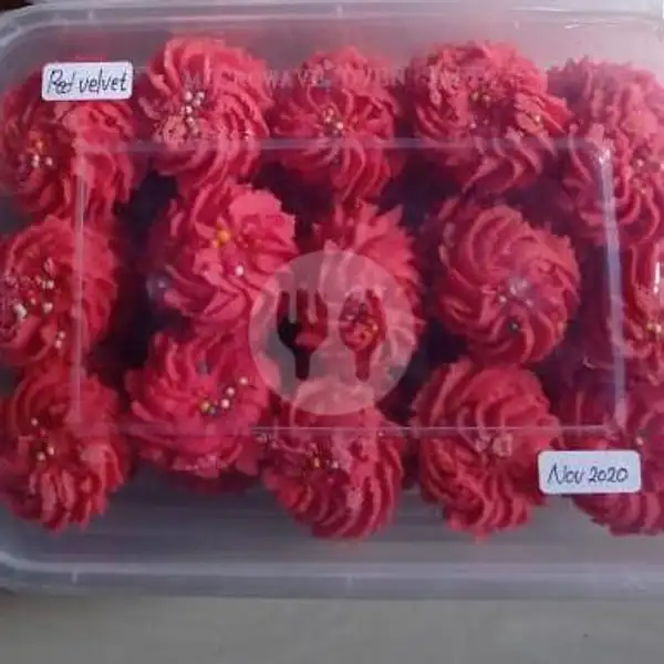 Cookies Red Velvet 250gr | Mango Sticky Rice Dan Tape Ketan, Turi Raya
