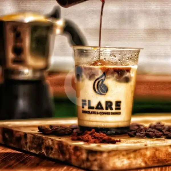Es Kopi Susu Aren (KSA) | Flare Chocolate And Coffee Drinks, Pesing Garden