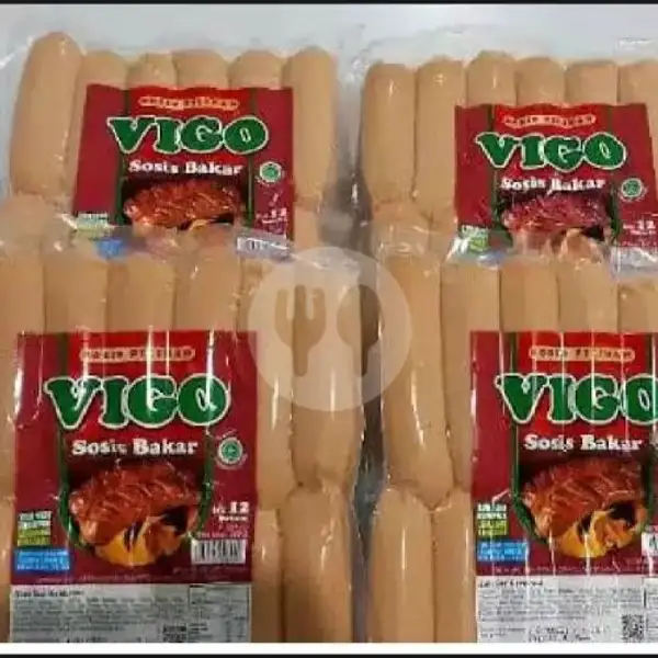 Vigo Sosis Bakar Isi 12 ( Frozen ) | Dimsum Pempek Baso Aci Dan Frozen Food ADA,Bojong Pondok Terong